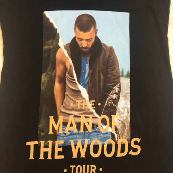 Justin Timberlake Man of the woods tour tee shirt - Picture 3 of 7